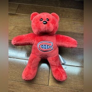 Foco Beanie Baby - MONTREAL CANADIENS NHL Hockey Bear 8" Stuffed Plush